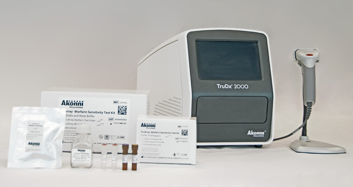 TruDiagnosis Warfarin Sensitivity Test TruDx 2000 System